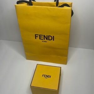 Fendi shopping bag and box